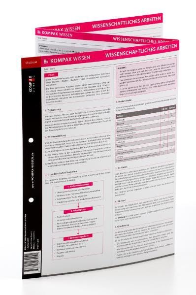 KOMPAX Wissen - Wissenschaftliches Arbeiten (Anleitung) book
