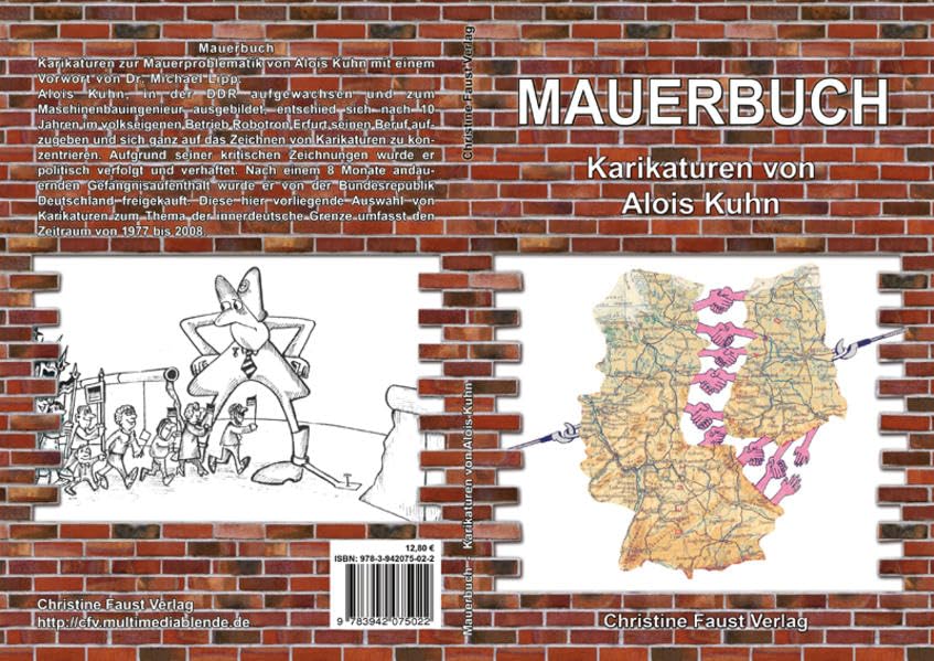 Mauerbuch: Karikaturen zur Mauer von Alois Kuhn book