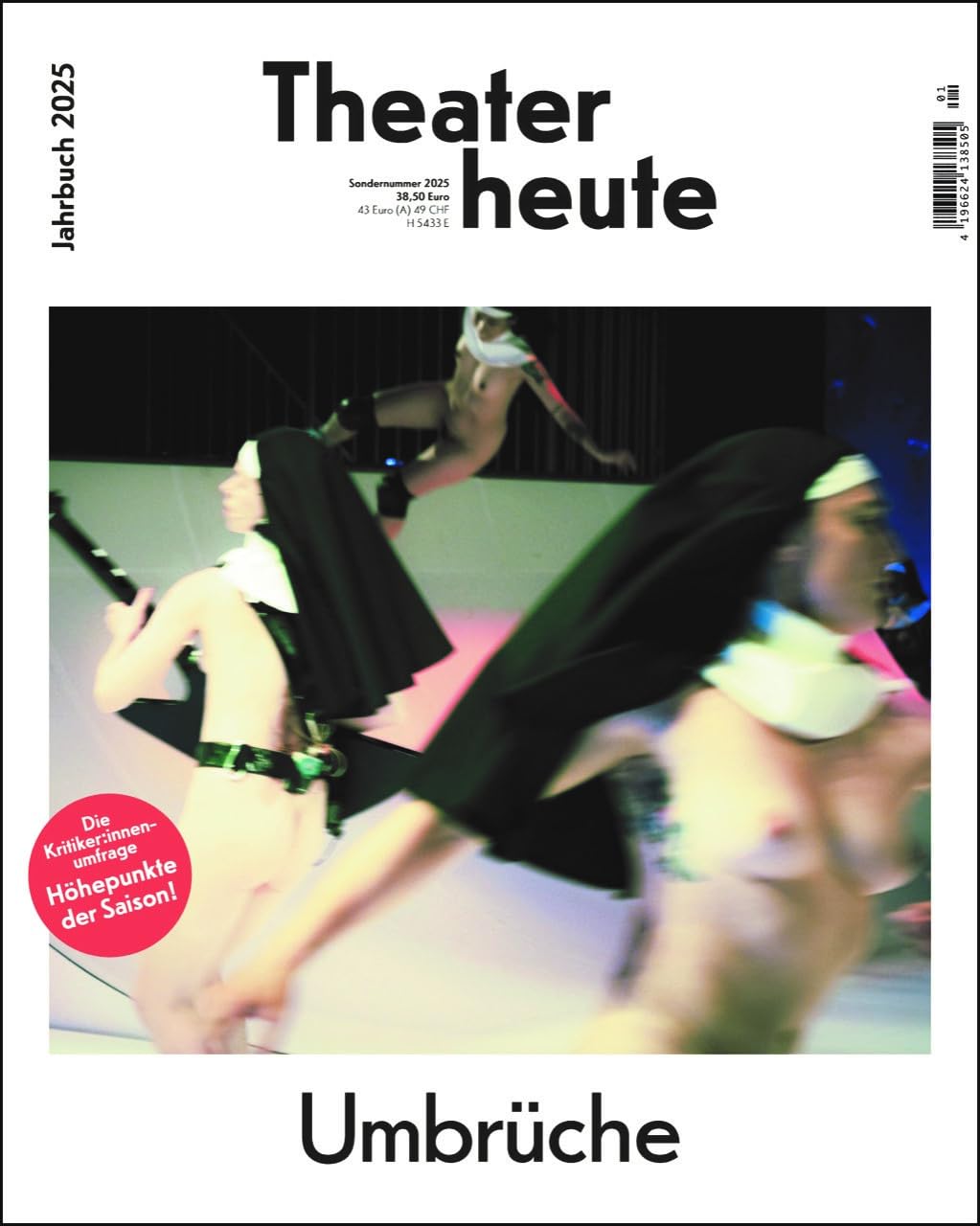 Theater heute - Das Jahrbuch 2025 Film, Art & Culture
