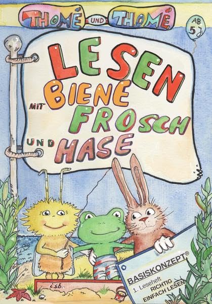 Lesen mit Biene, Frosch und Hase Foreign Languages ​​& Dictionaries