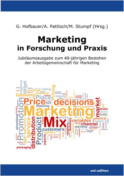 Marketing in Forschung und Praxis Law