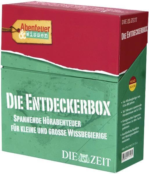 Die Entdeckerbox. DIE ZEIT-Edition.: Spannende Hörabenteuer für kleine und große Wissbegierige (Abenteuer & Wissen) Children's books