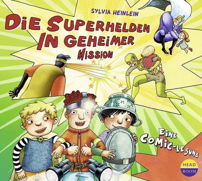 Die Superhelden in geheimer Mission: CD Standard Audio Format, Lesung Novels & Short Stories