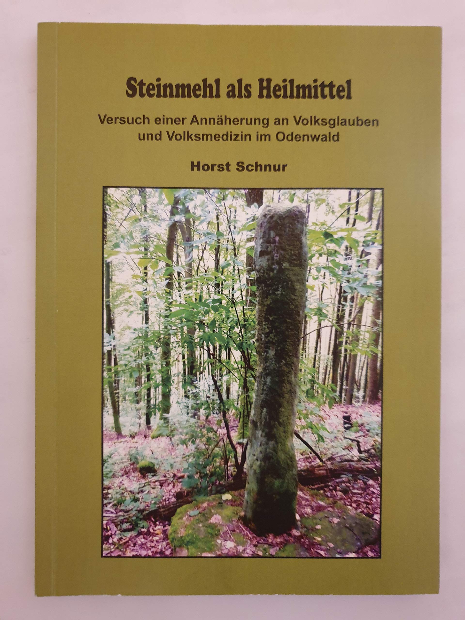 Steinmehl als Heilmittel: Versuch einer Annäherung an Volksglauben und Volksmedizin im Odenwald Health, Nutrition & Fitness