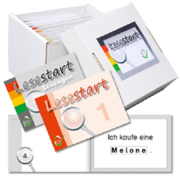 Lesestart: 10 Hefte im DIN-A7-Format (je 32 Seiten) plus 3 Lösungshefte Study Guides