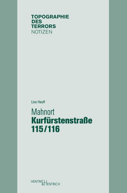 Mahnort Kurfürstenstraße 115/116 Film, Art & Culture