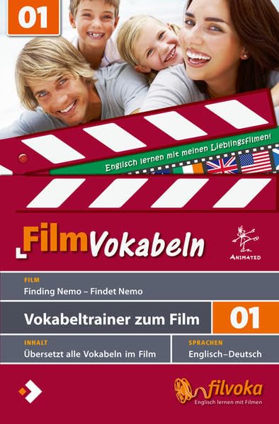 Filmvokabeln: Vokabeltrainer zum Film 01: Finding Nemo – Findet Nemo Foreign Languages ​​& Dictionaries