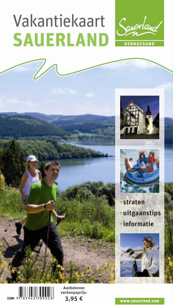 Vakantiekaart Sauerland (NL) Leisure, Home & Garden