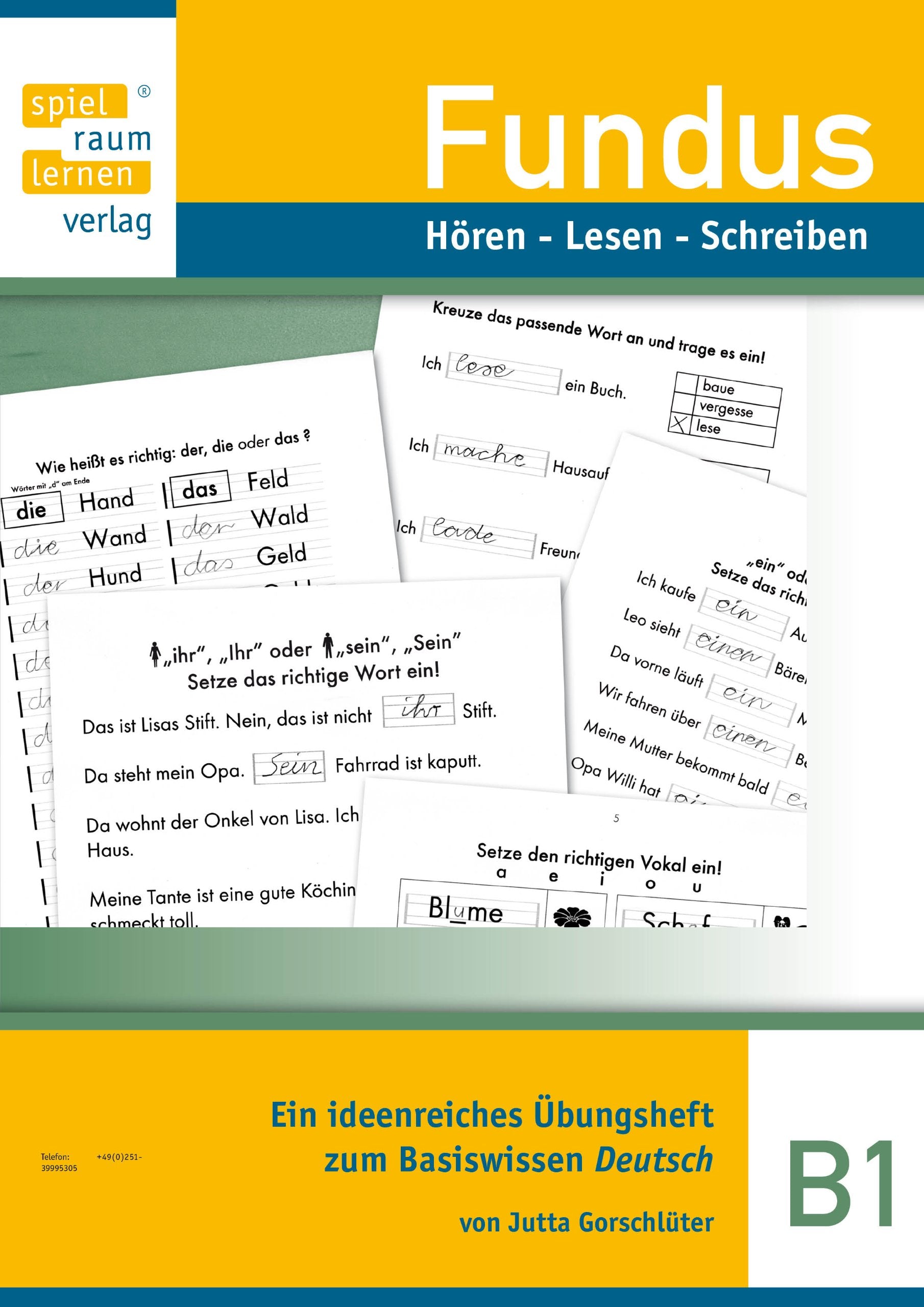 Fundus: Hören - Lesen - Schreiben: Ein ideenreiches Übungsheft zum Basiswissen deutsch Politics & History
