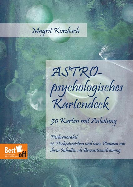 ASTRO-psychologisches Kartendeck 50 Karten mit Anleitung: Tierkreisorakel 12 Tierkreiszeichen und seine Planeten mit ihren Inhalten als Bewusstseinstraining Religion & Esotericism