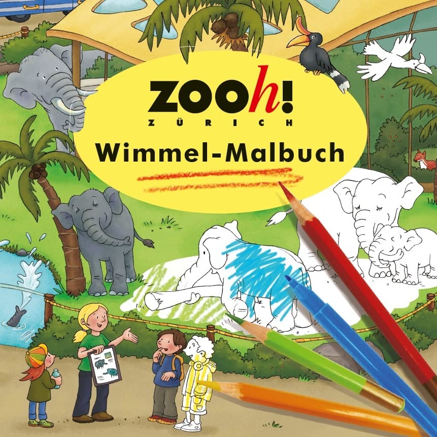 Zoo Zürich Wimmel-Malbuch Non-fiction