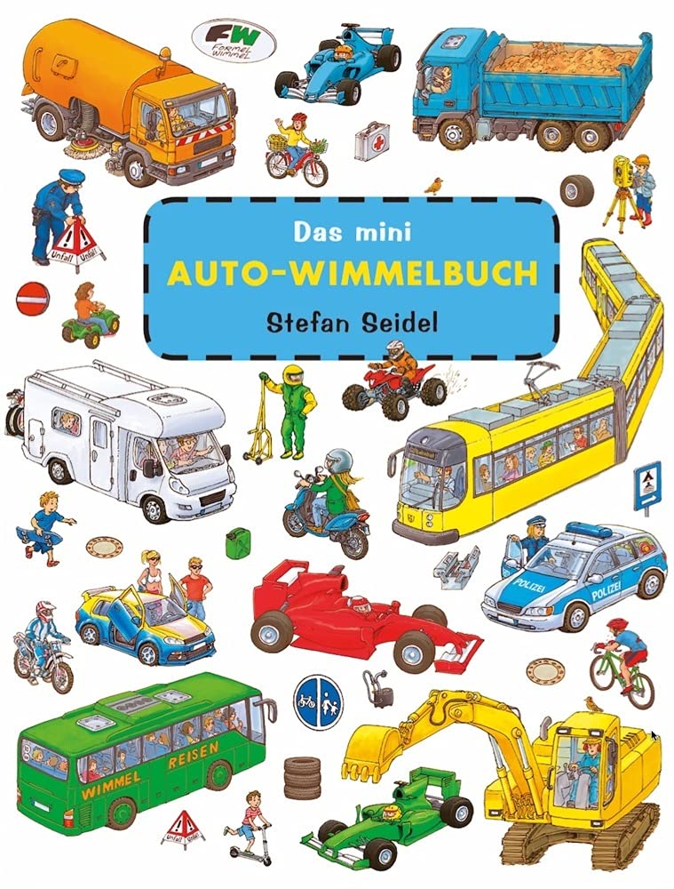 Das mini Auto Wimmelbuch Non-fiction books for kids