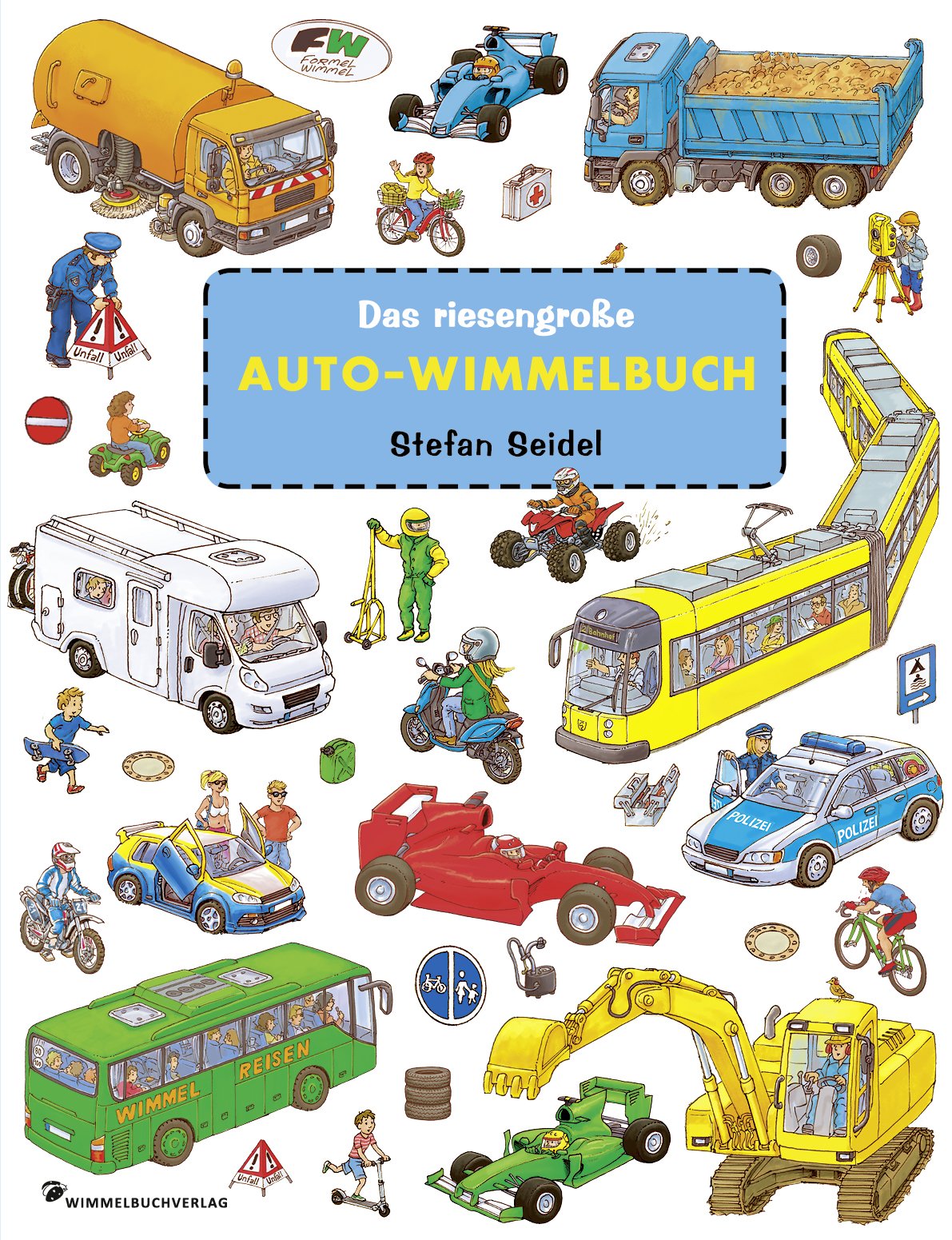 Das riesengroße Auto-Wimmelbuch: Riesenbilderbuch - XXL Edition Children's books