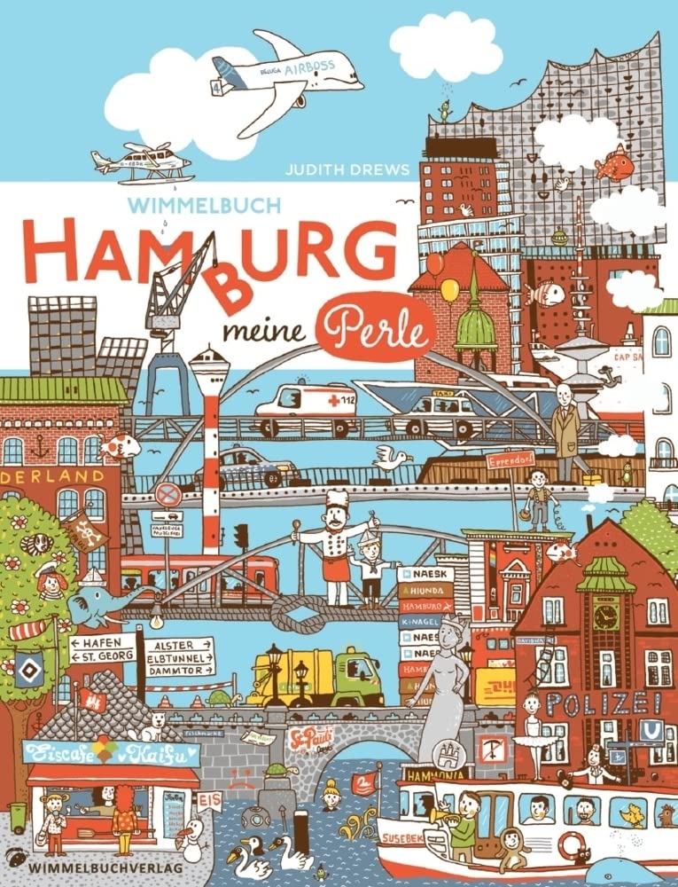 Hamburg Wimmelbuch. Hamburg meine Perle Children's books