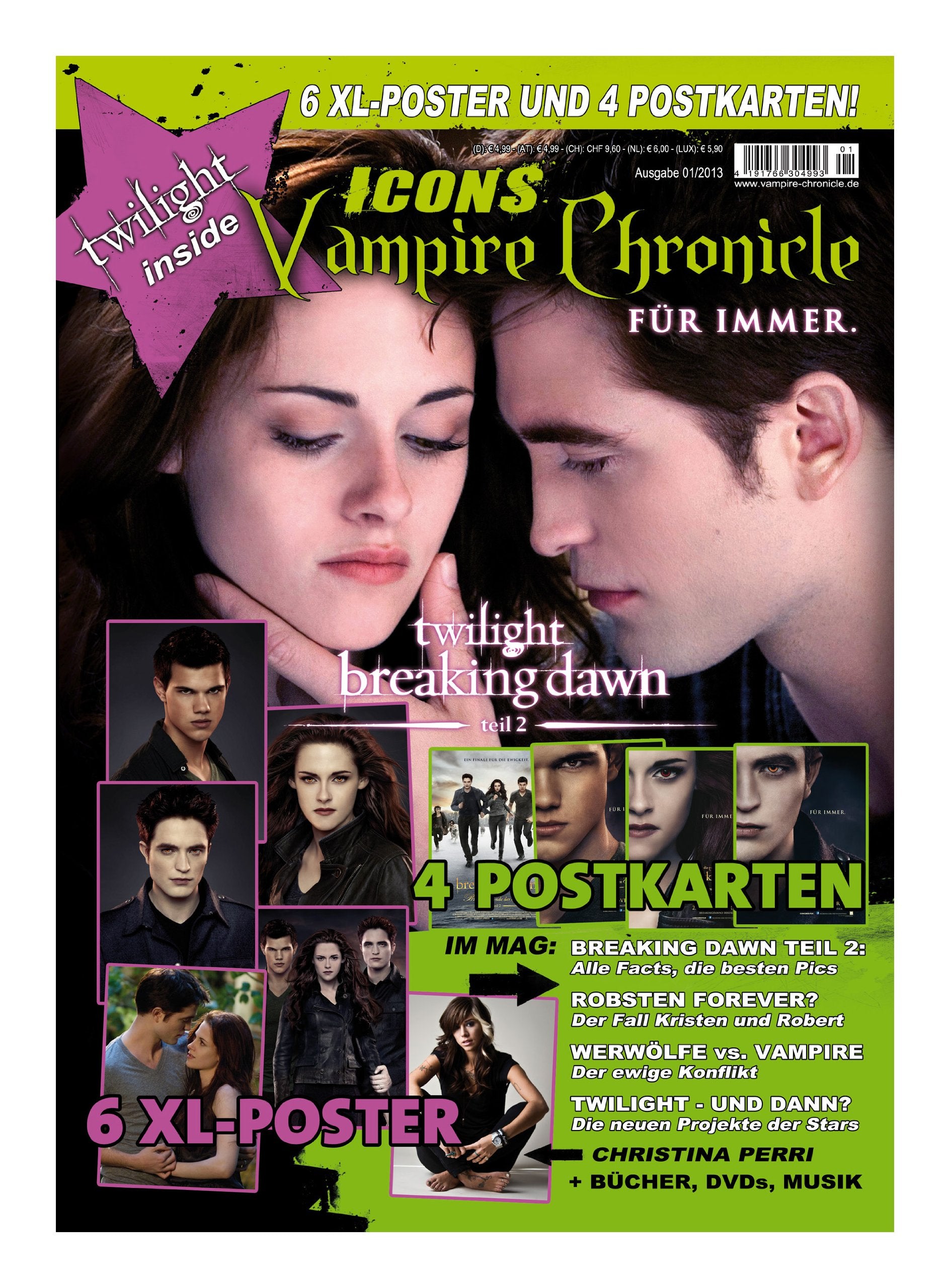 Icons Vampire Chronicle Twilight: Breaking Dawn, Ausgabe 01/2013 Books