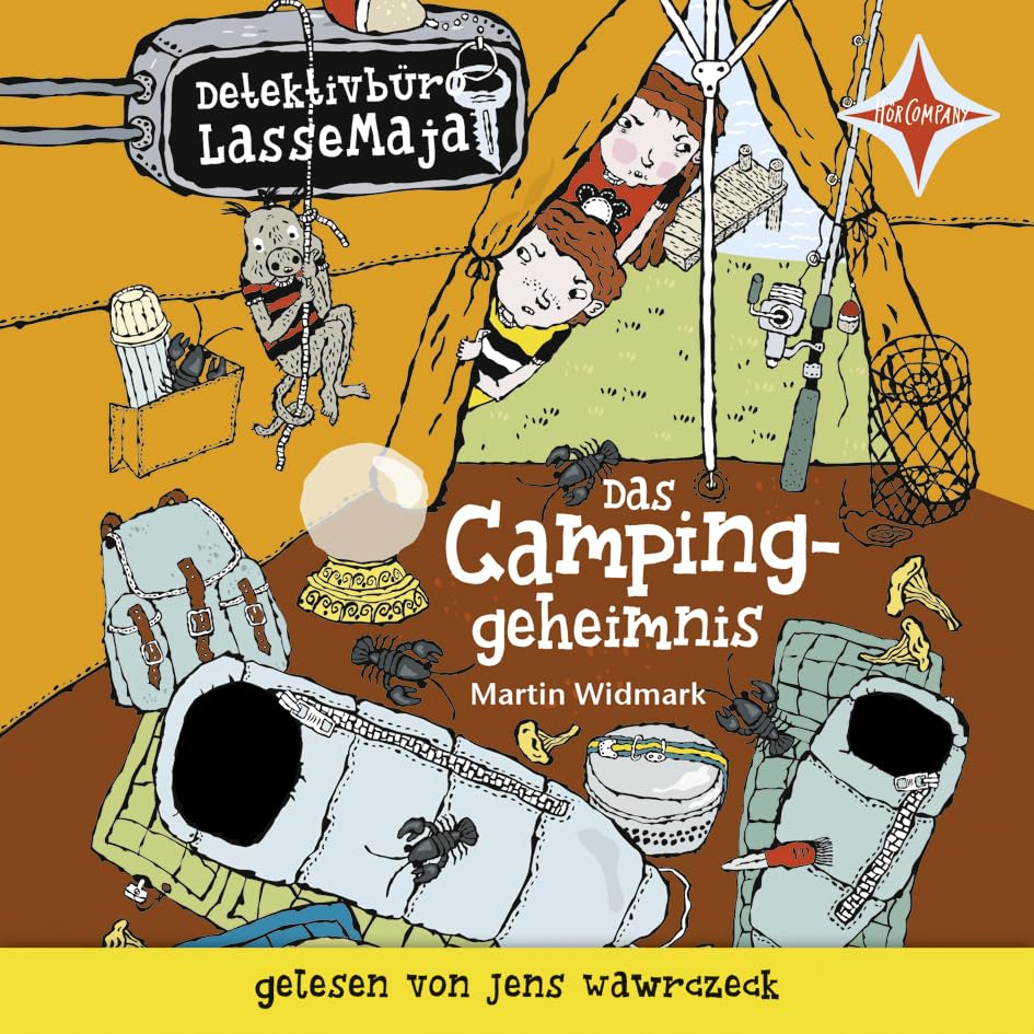 Detektivbüro LasseMaja. Das Campinggeheimnis: Sprecher: Jens Wawrczeck. 1 CD. Laufzeit ca. 45 Min. Children's books