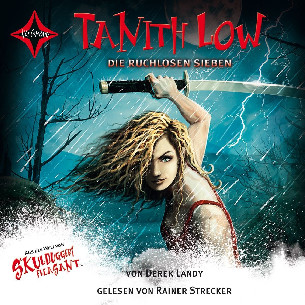 Tanith Low – Die ruchlosen Sieben: Gelesen von Rainer Strecker. 4 CDs. Laufzeit ca. 4 Std. 55 Min: Aus der Welt von Skulduggery Pleasant Horror & Mystery