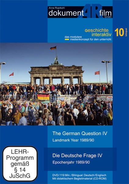 Die Deutsche Frage IV - Epochenjahr 1989/90, 1 DVD (Bilingual) Movies