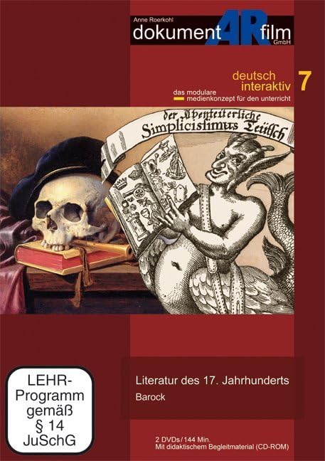 Literatur des 17. Jahrhunderts - Barock, 2 DVDs u. 1 CD-ROM Movies