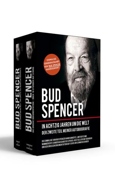 Bud Spencer - In achtzig Jahren um die Welt: Handsignierte, limitierte und nummerierte Sonderausgabe im Schmuckschuber: Die Fortsetzung meiner Autobiografie Art & Literature