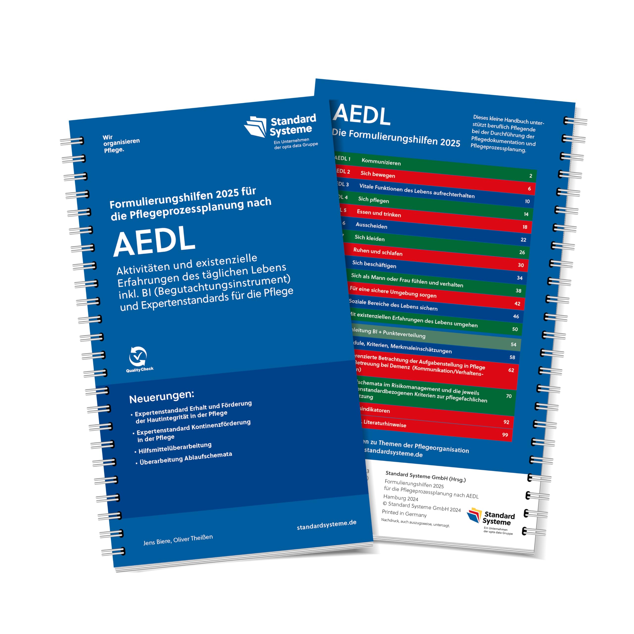 Die Formulierungshilfen für die Pflegeprozessplanung nach AEDL Medicine