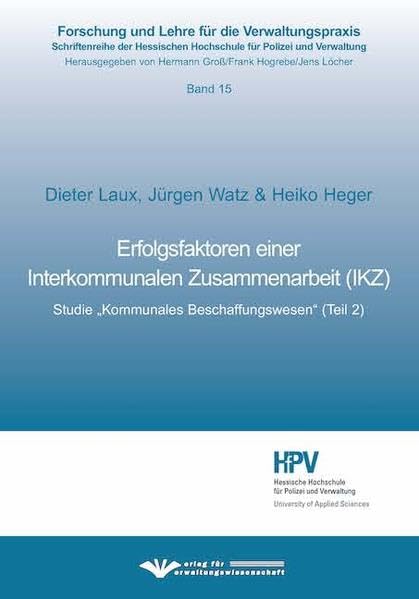 Erfolgsfaktoren einer Interkommunale Zusammenarbeit (IKZ) Law