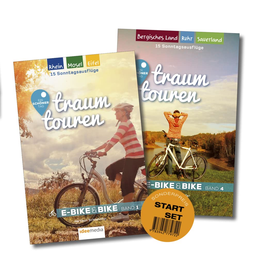 traumtouren E-Bike & Bike Start-Set mit 2 Bänden Leisure, Home & Garden