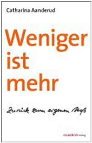 Weniger ist mehr Lifestyle Books