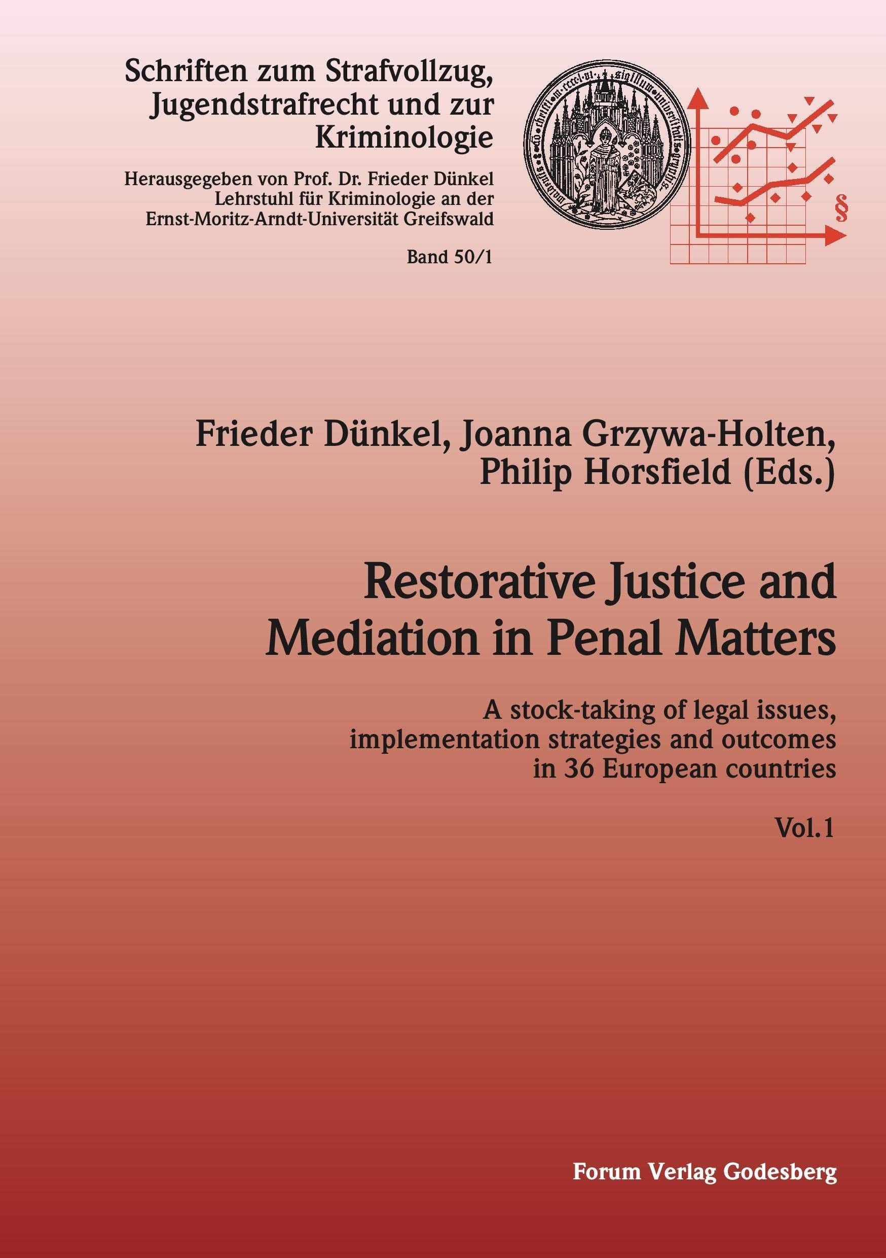 Restorative Justice and Mediation in Penal Matters Young adult books