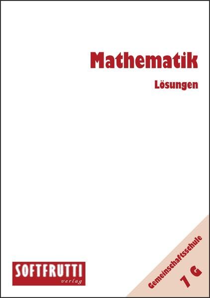 Mathematik 7G: Gemeinschaftsschule Lösungen Study Guides