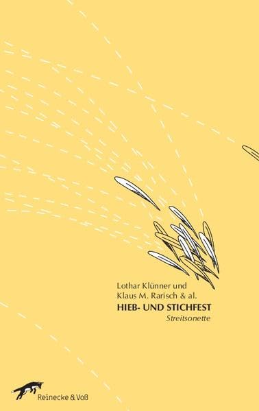 Hieb- und Stichfest: Streitsonett Poetry