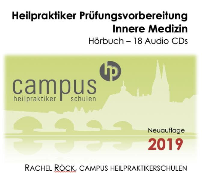 Heilpraktiker Prüfungsvorbereitung Innere Medizin: Hörbuch - 18 Audio CDs Medicine