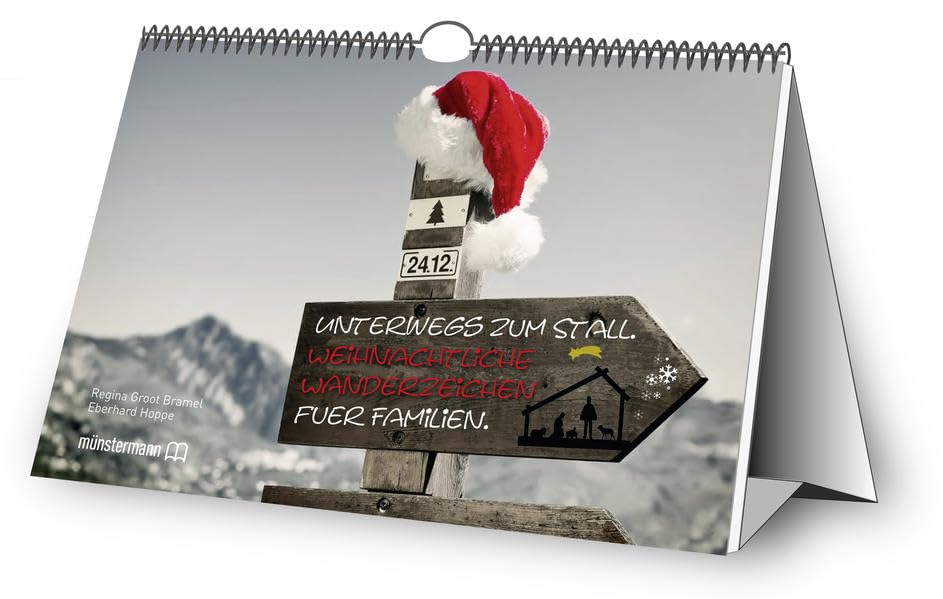 Unterwegs zum Stall: Weihnachtliche Wanderzeichen für Familien. Adventskalender Contemporary literature