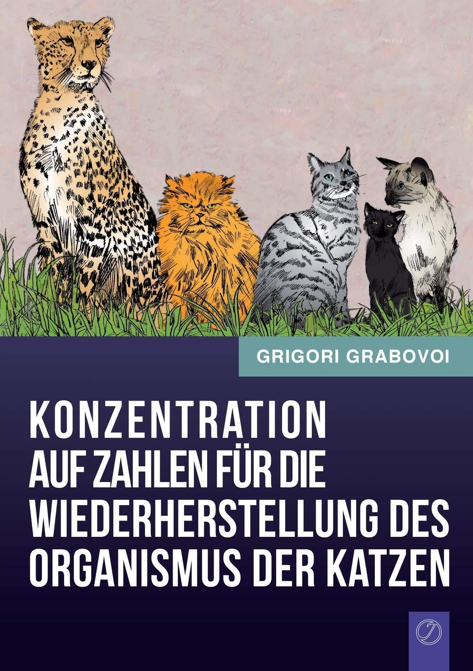 Konzentration auf Zahlen für die Wiederherstellung des Organismus der Katzen Medicine