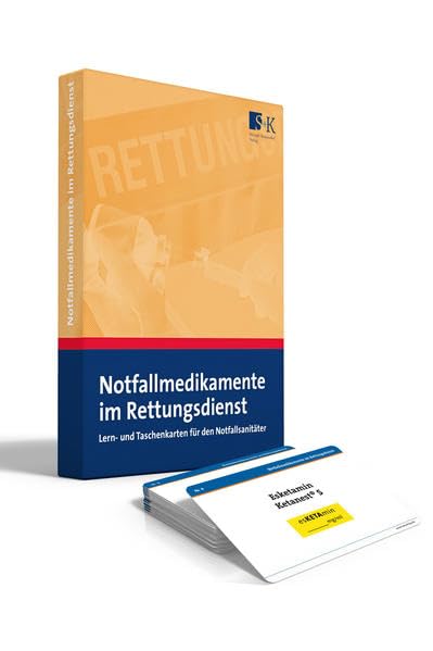 Notfallmedikamente im Rettungsdienst: Lern- und Taschenkarten für den Notfallsanitäter Medicine