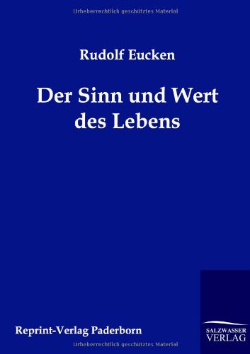 Der Sinn und Wert des Lebens Contemporary literature