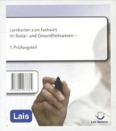 Lernkarten zum Fachwirt im Sozial- und Gesundheitswesen - erster Prüfungsteil Learning & Reference