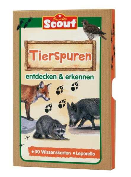 Scout Lernkarten-Box - Tierspuren: entdecken & erkennen Business & Technology
