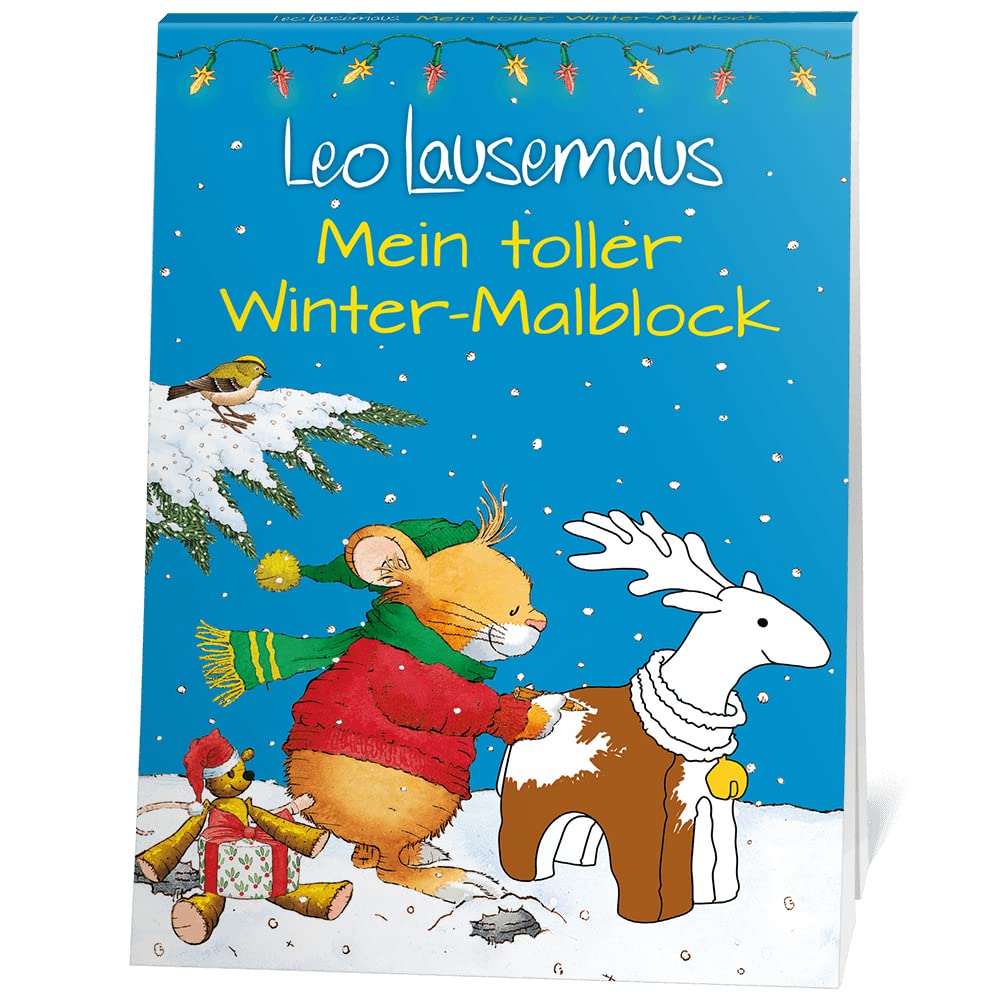 Leo Lausemaus - Mein toller Winter-Malblock Tiptoi & Games