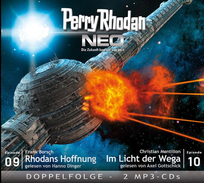 Perry Rhodan NEO MP3 Doppel-CD Folgen 09 + 10: Rhodans Hoffnung; Im Licht der Wega Contemporary literature