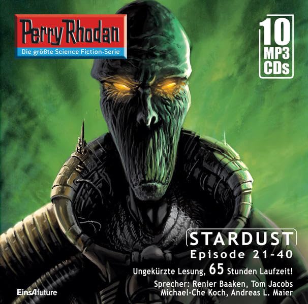 Perry Rhodan, Stardust - Episode 21-40, 10 MP3-CDs cd