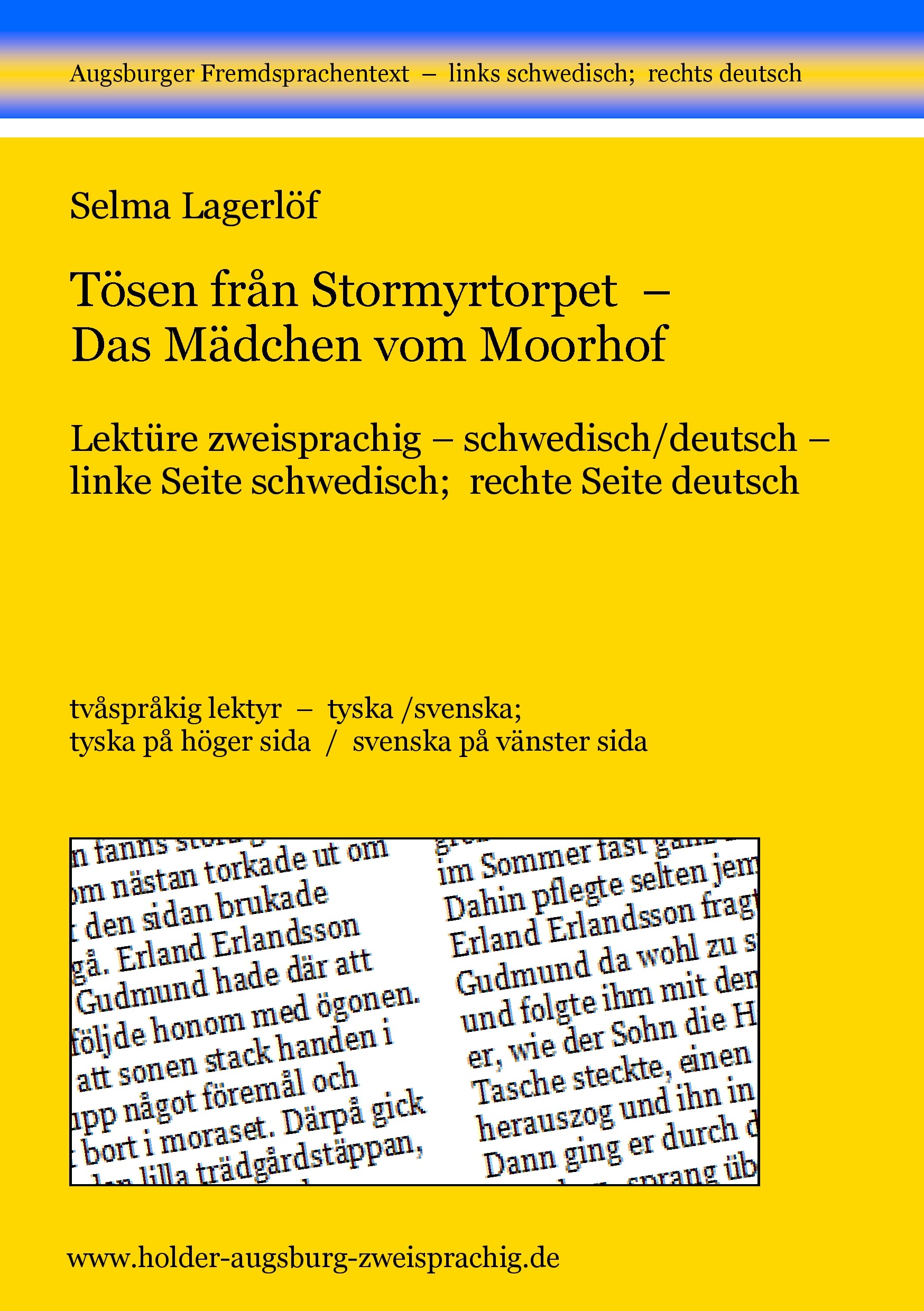 Tösen från Stormyrtorpet - Das Mädchen vom Moorhof Foreign Languages ​​& Dictionaries