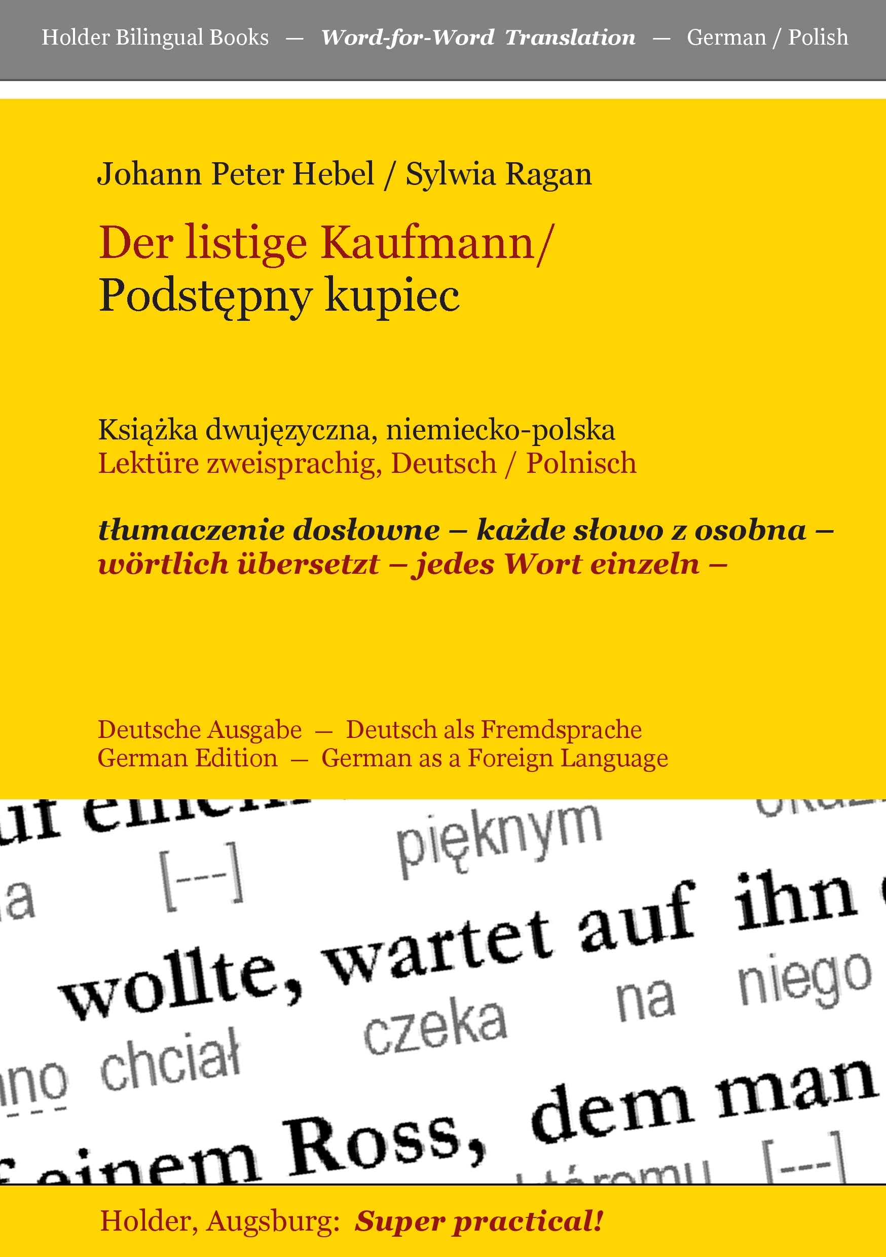 Der listige Kaufmann/ Podstepny kupiec -- book