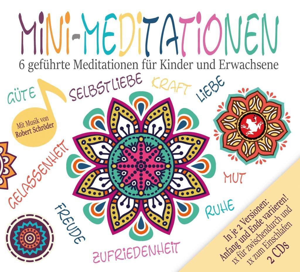 Mini Meditationen (Doppel-CD) - Geführte Meditationen für zwischendurch und zum Einschlafen. Für Kinder und Erwachsene Health, Nutrition & Fitness