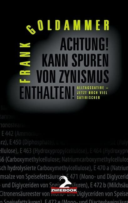Achtung! Kann Spuren von Zynismus enthalten! Contemporary literature