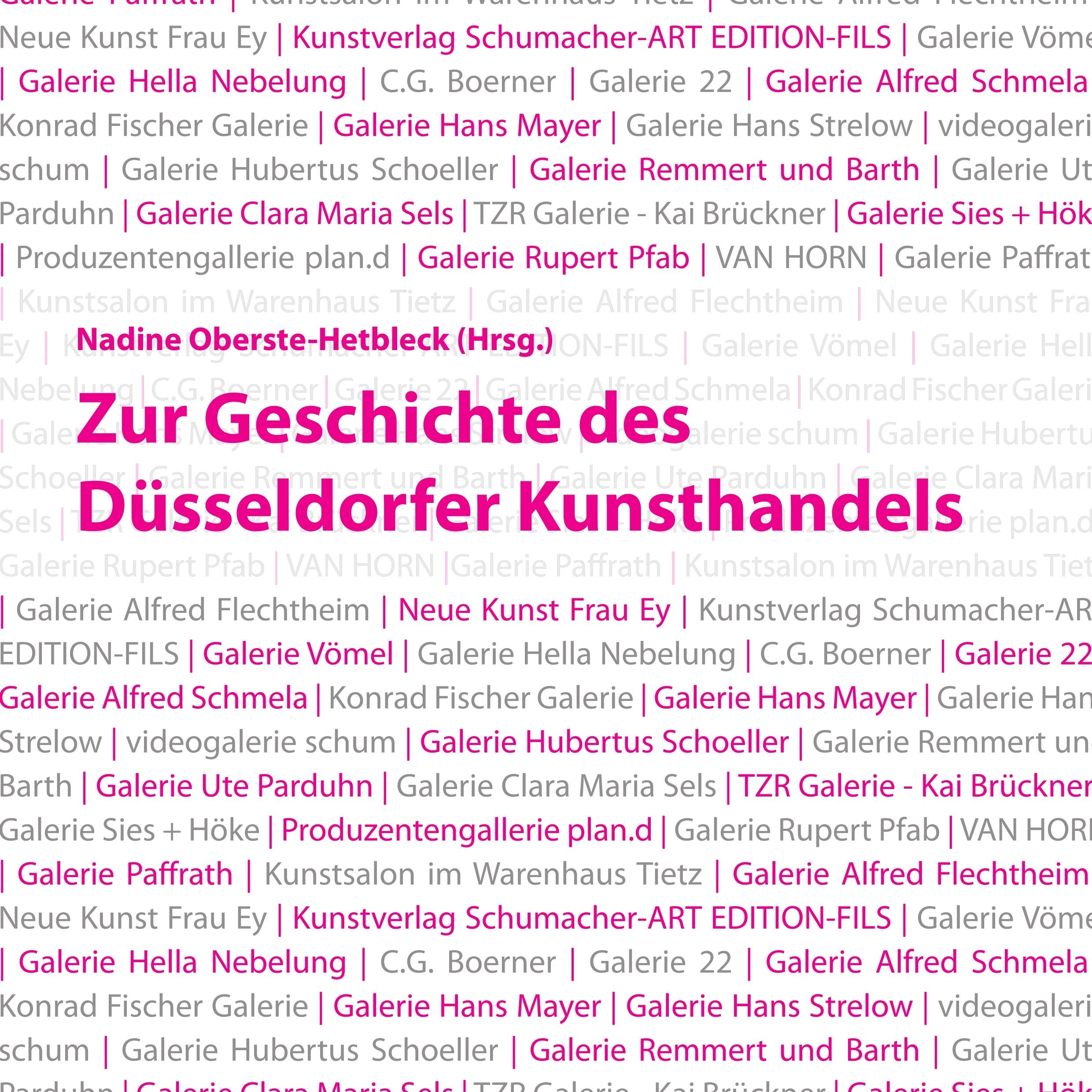 Zur Geschichte des Düsseldorfer Kunsthandels Geology & Geography