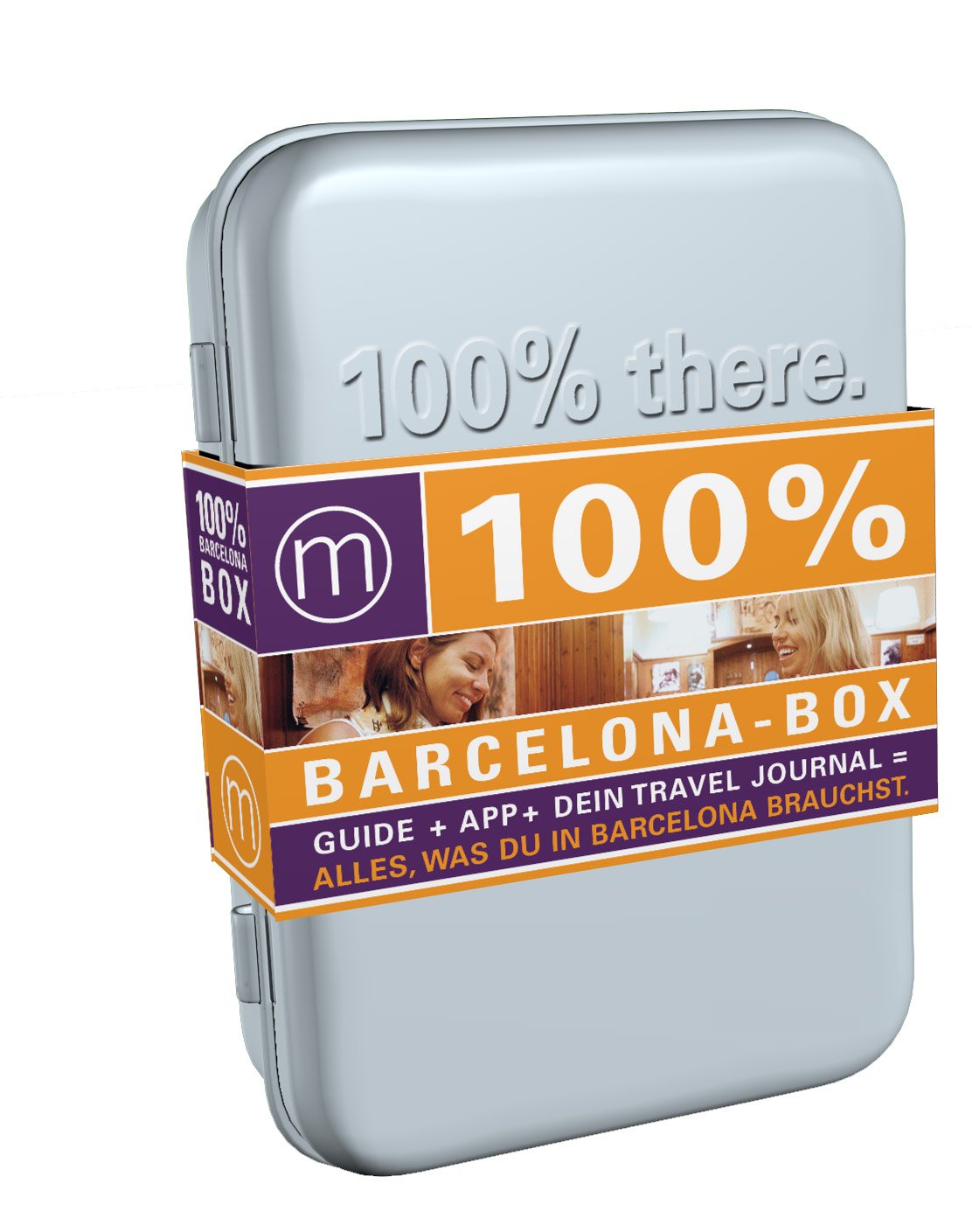 100% Cityguide Barcelona Geschenkbox book