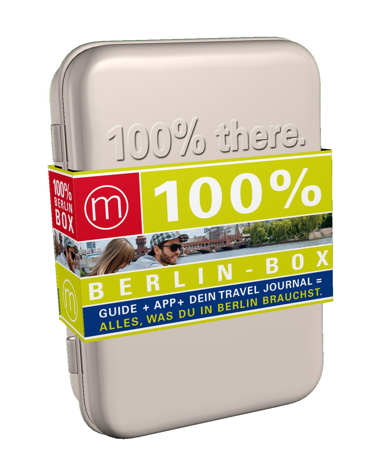 100% Berlin-Box: Enthält 100% Cityguide Berlin inkl. App, 100% Travel Journal, 3 Berlin Postkarten. Verpackt in stylischer Blechbox. Leisure, Home & Garden