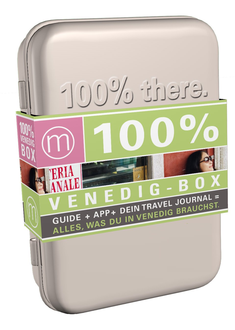100% Venedig-Box: Enthält 100% Cityguide Venedig inkl. App, 100% Travel Journal, 3 Venedig Postkarten. Verpackt in stylischer Blechbox. Leisure, Home & Garden