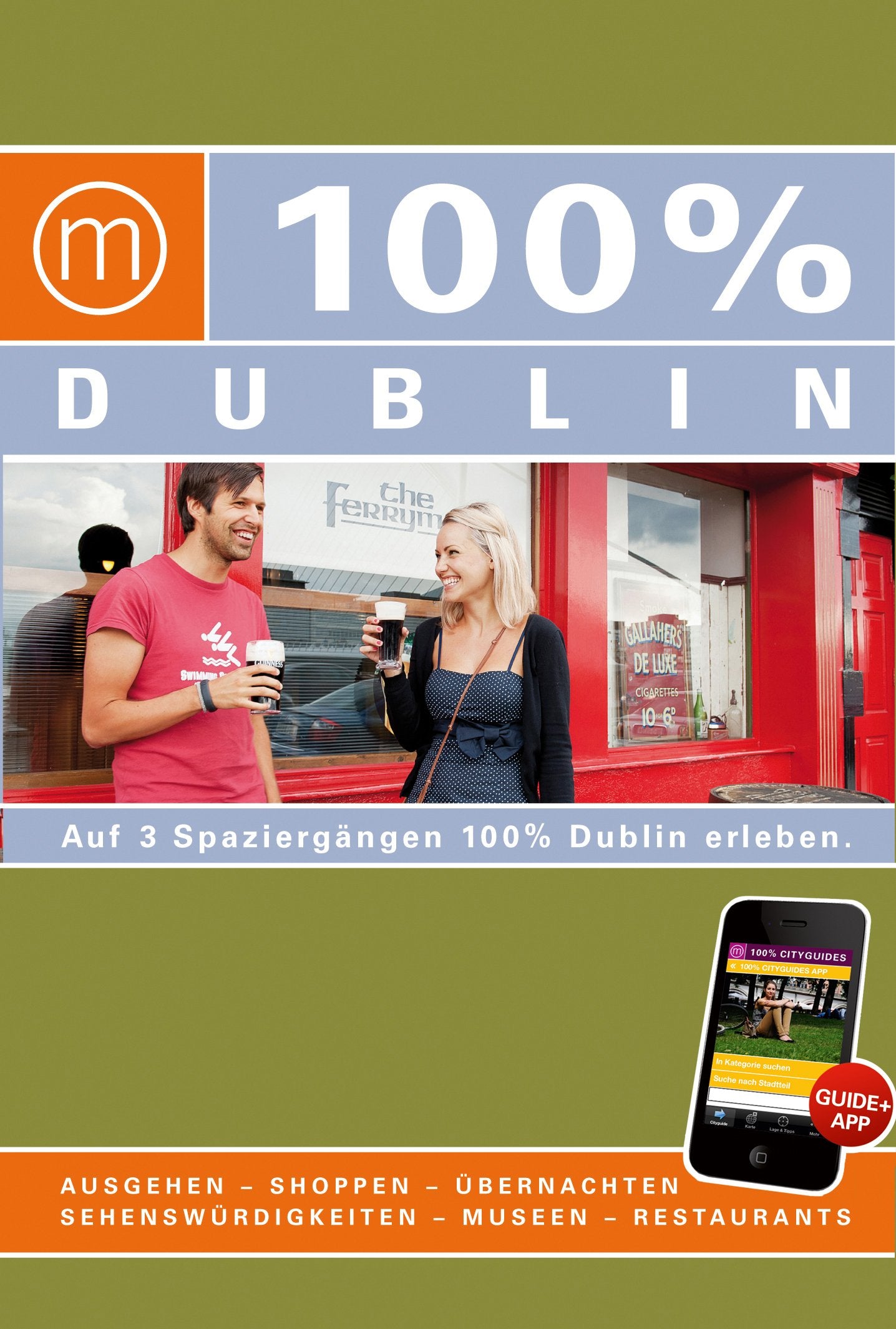 100% Cityguide Dublin inkl. App book